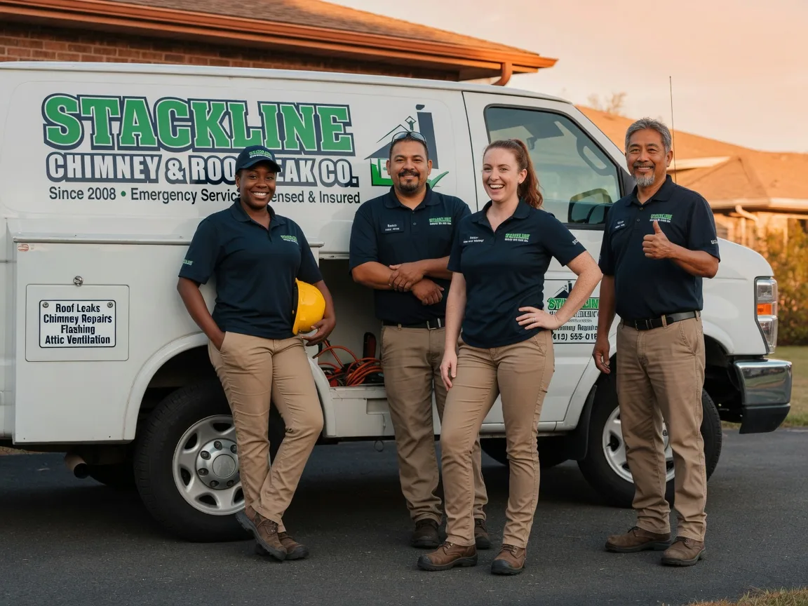 Chimney flashing repair company in Tawas City, MI